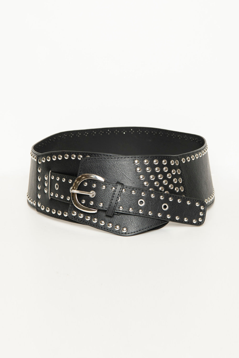 STUDS WIDE BELT