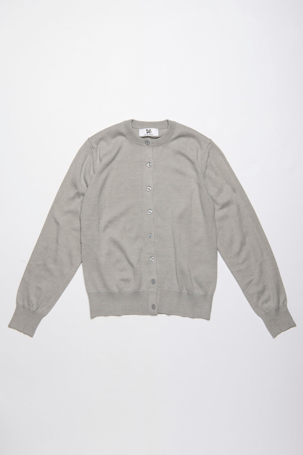 BASIC CREW NECK CARDIGAN