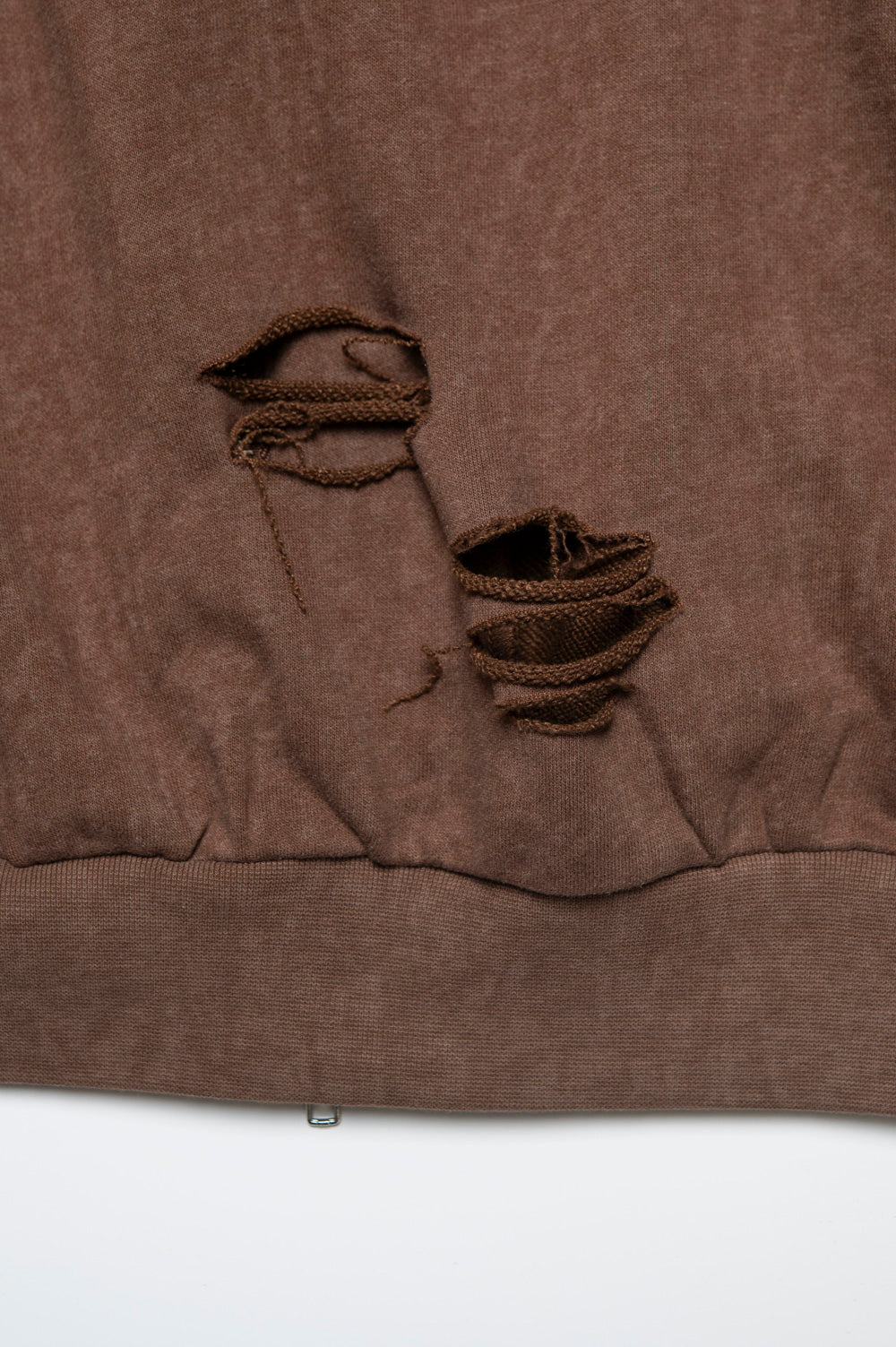 FADE DAMAGE ZIP HOODIE