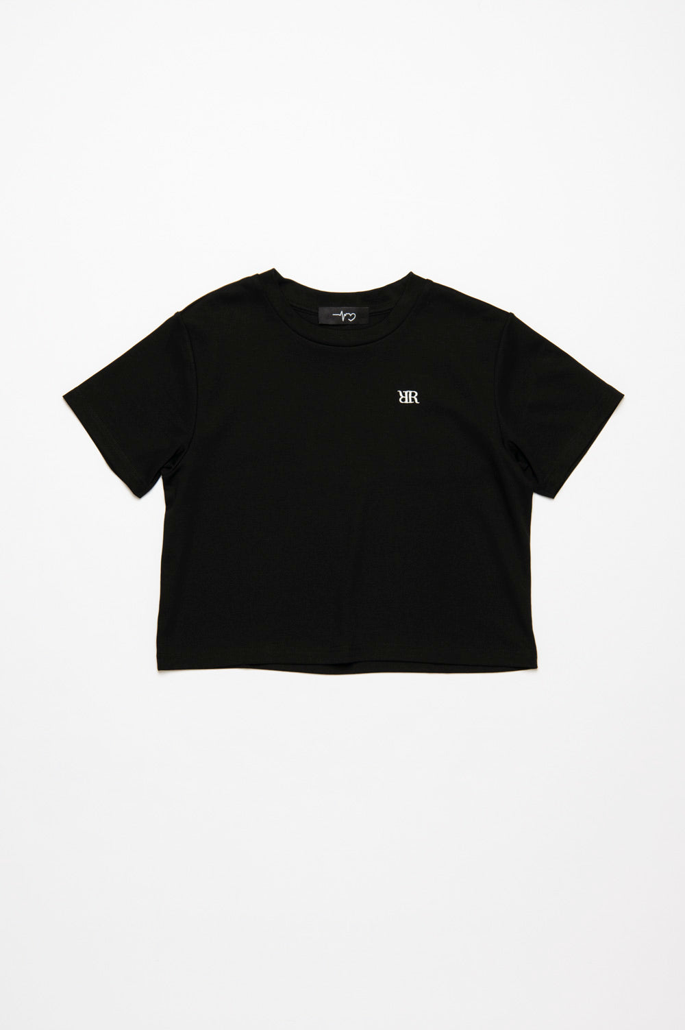 RNワンポイント刺繍クロップドTシャツ