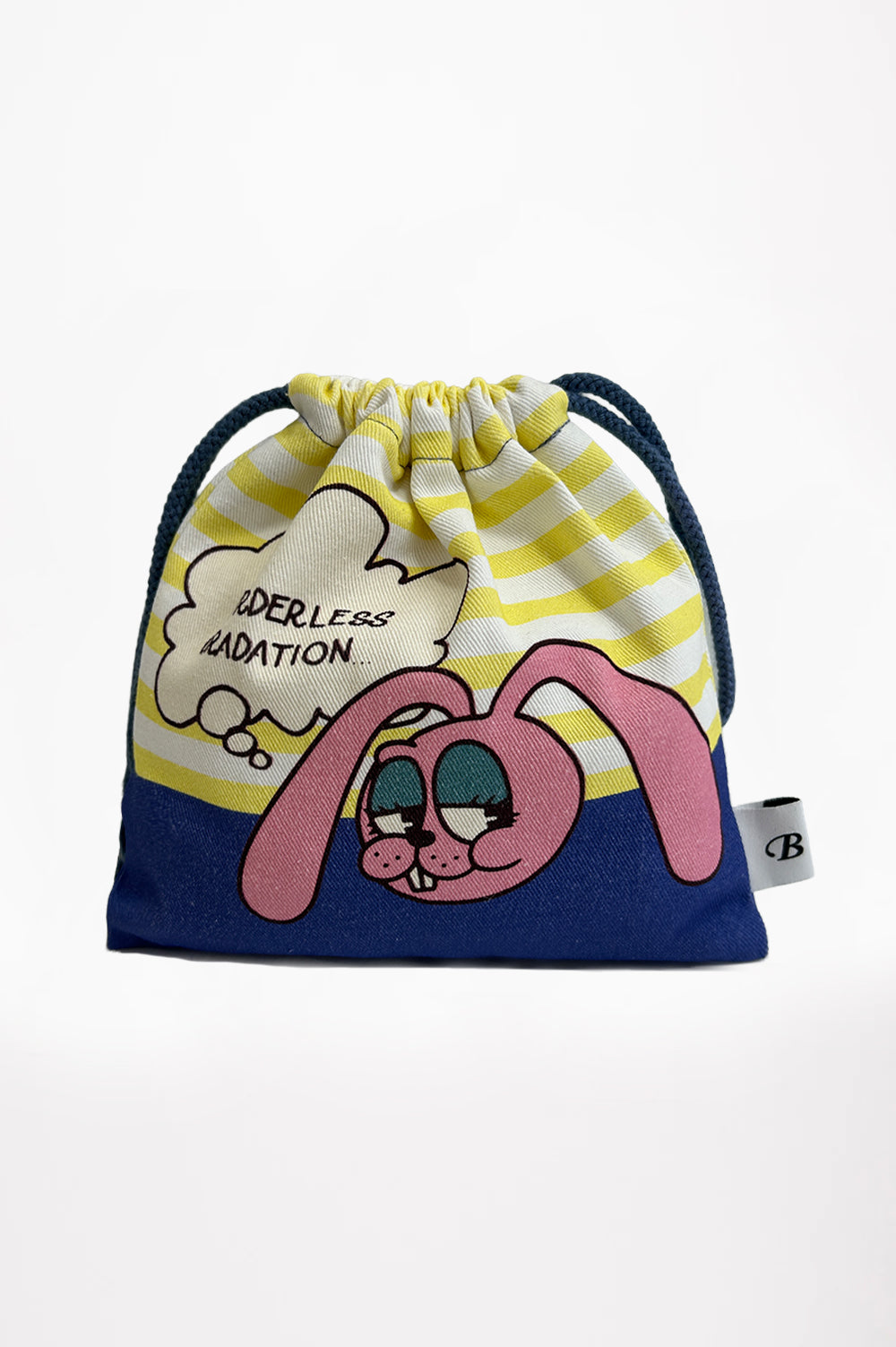 RETRO AMERICAN BIGGIE DRAWSTRING POUCH