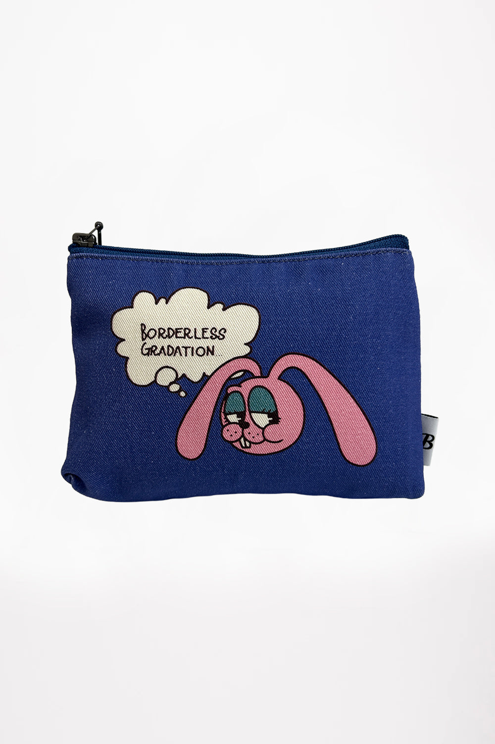 アメリヴィンテージ　ノベルティポーチ　ブルー RETRO AMERICAN BIGGIE POUCH