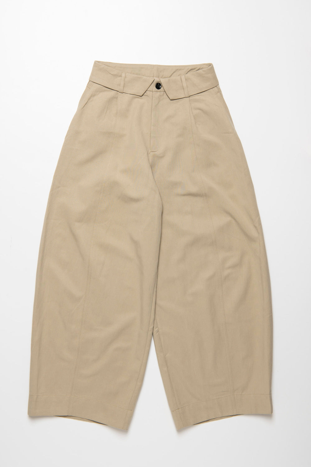 ターンバックウエストワイドパンツ