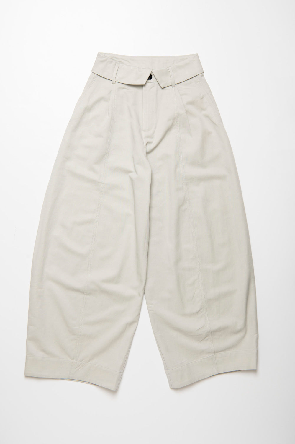 ターンバックウエストワイドパンツ