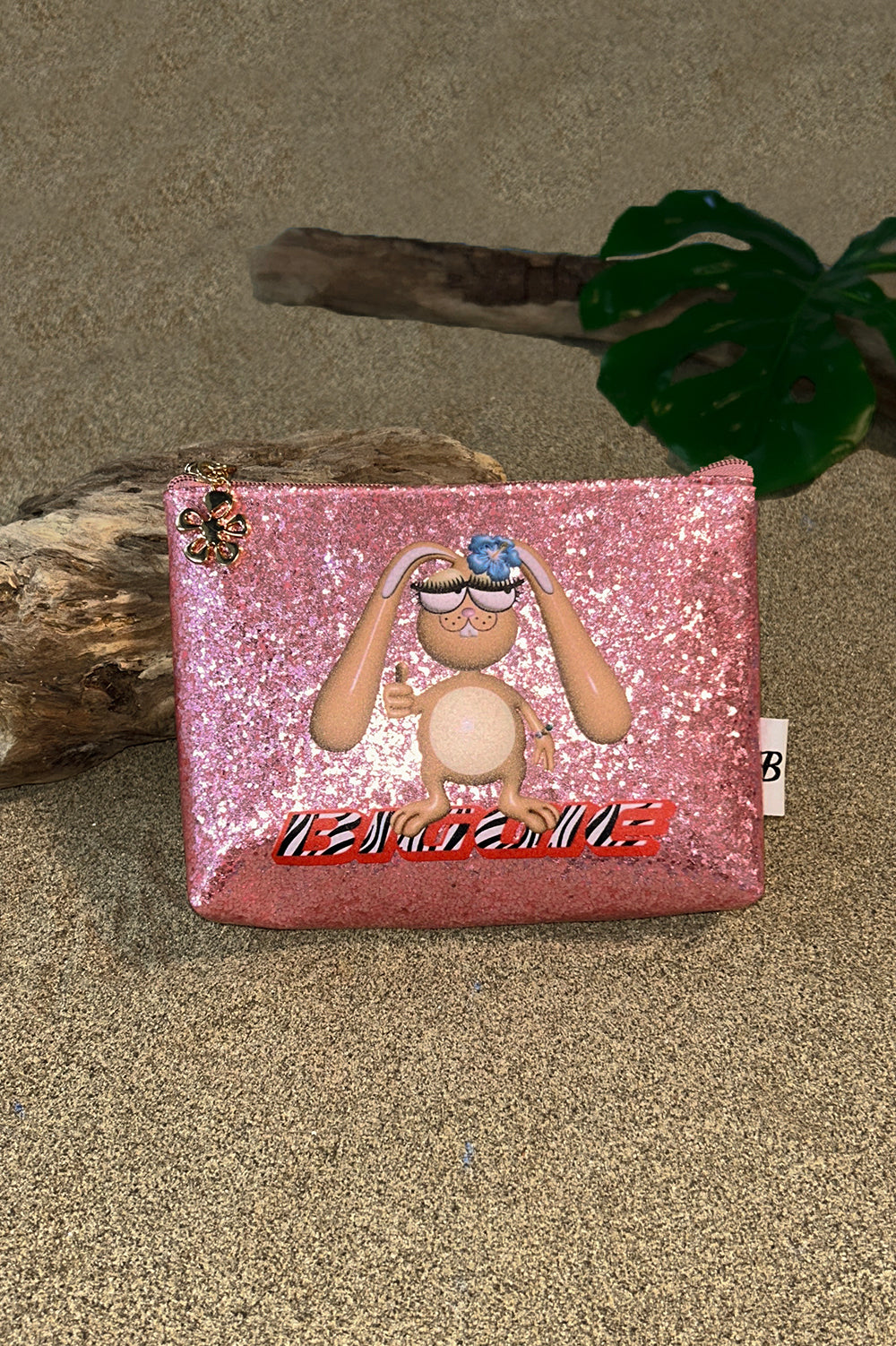 GAL BIGGIE GLITTER POUCH