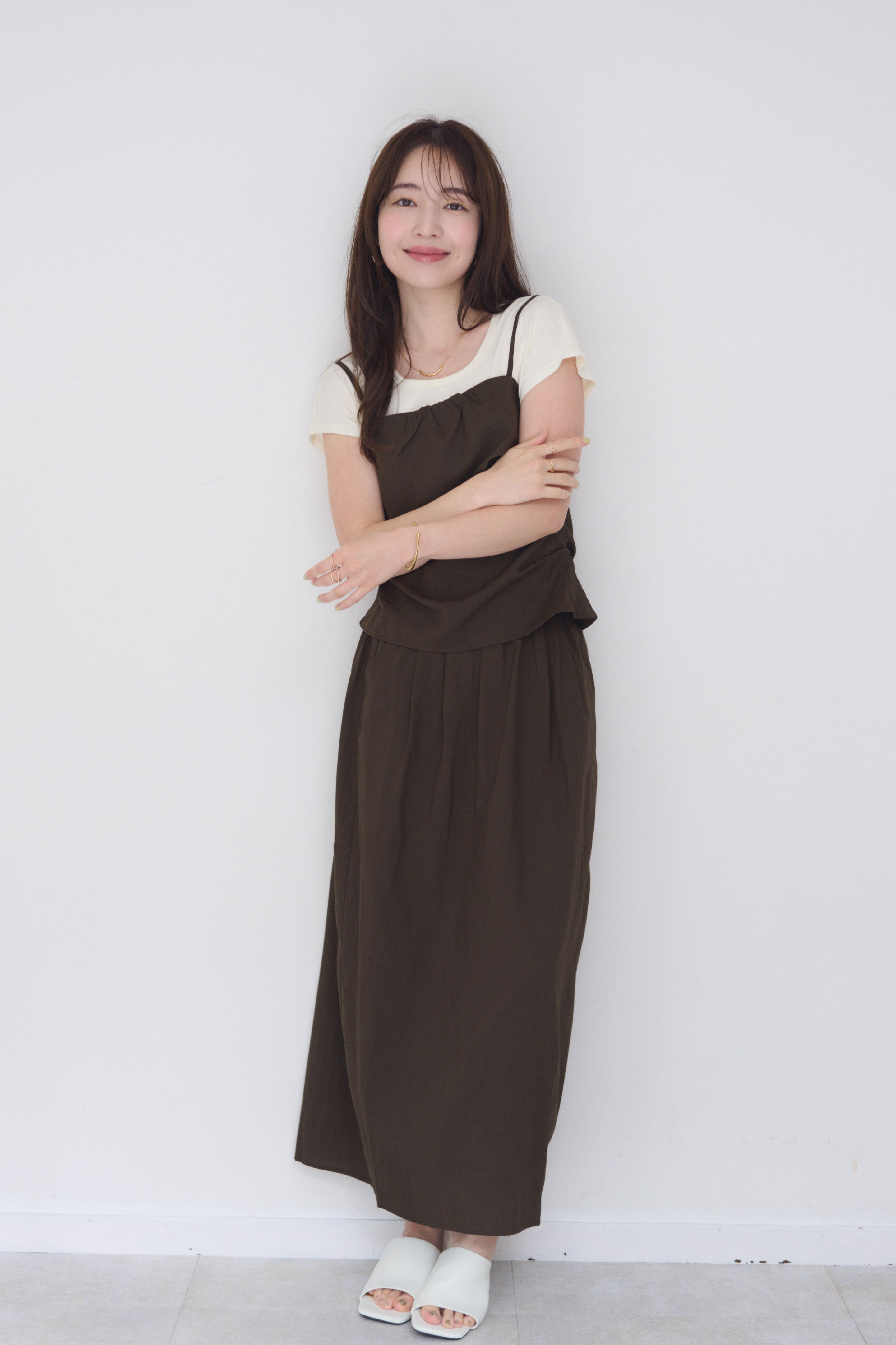 ストレートロングスカート
