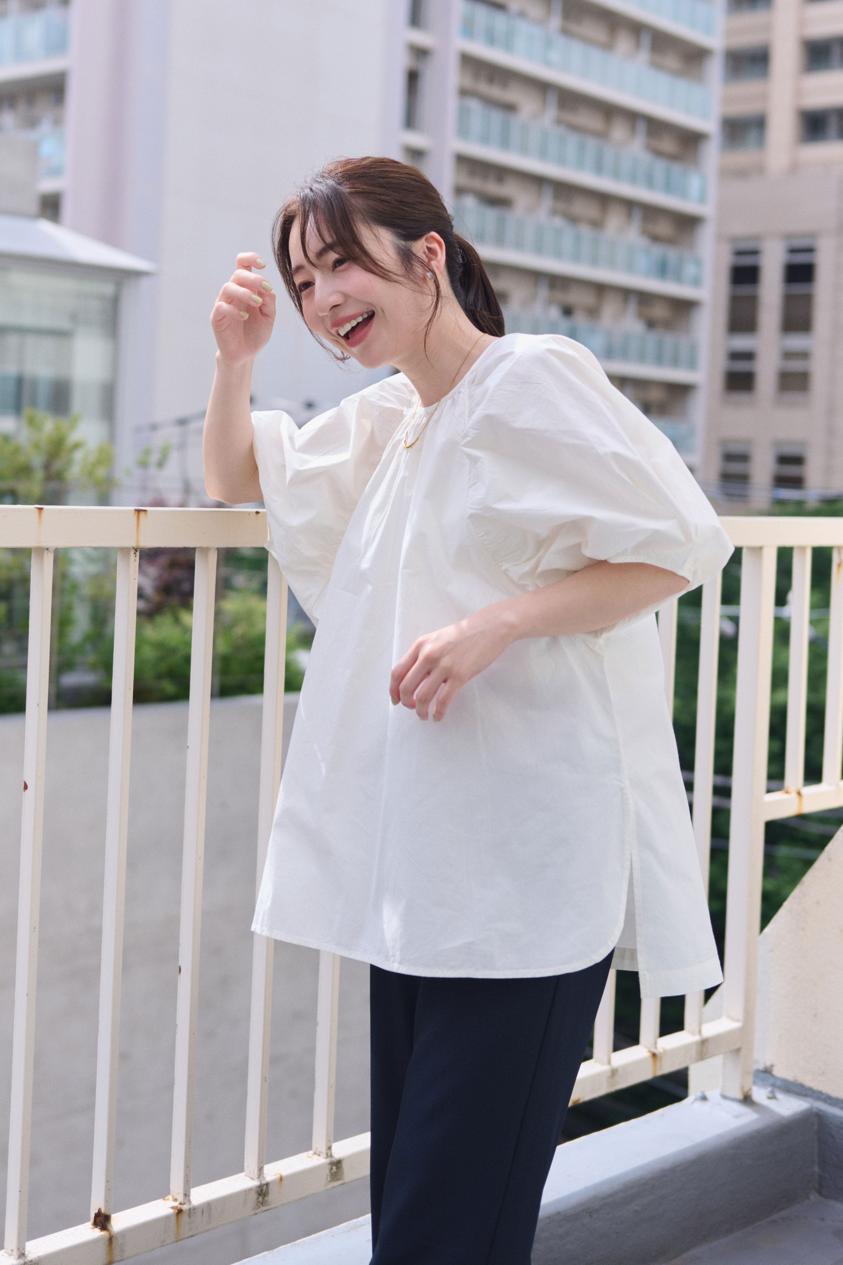 <CP対象商品>バックオープンプルオーバー