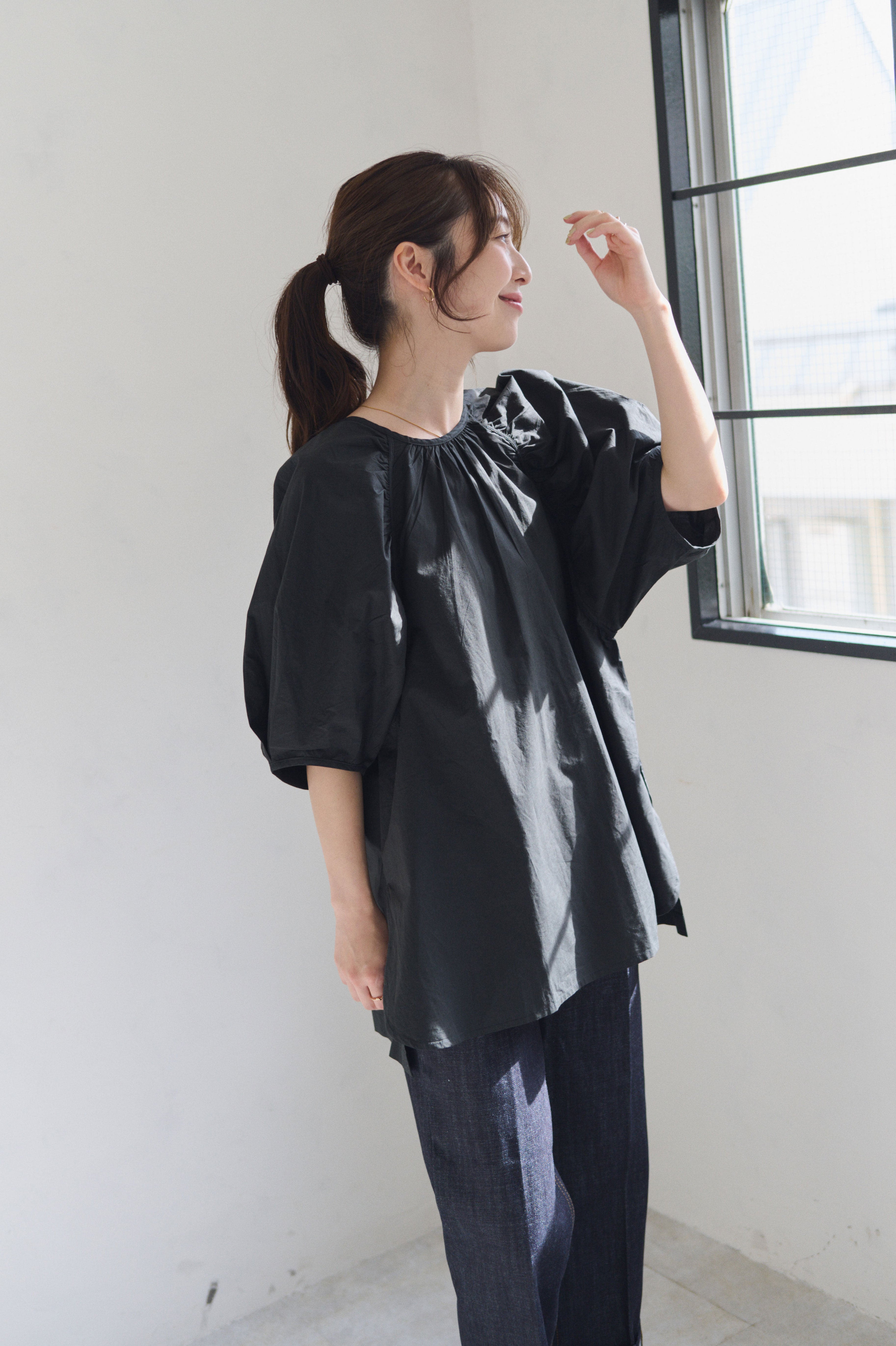 <CP対象商品>バックオープンプルオーバー