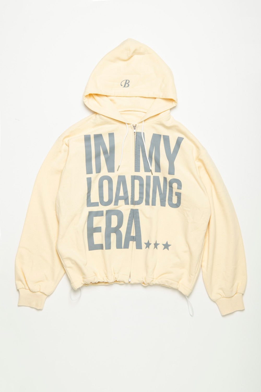 IN MY LOADING ERA ZIP HOODIE