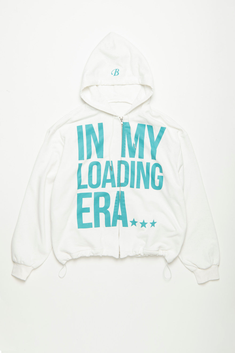 IN MY LOADING ERA ZIP HOODIE