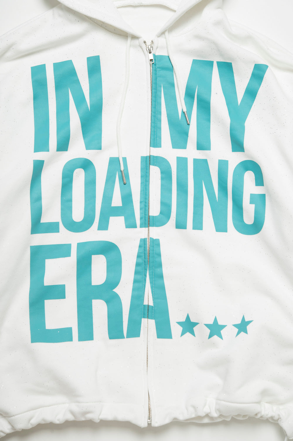 IN MY LOADING ERA ZIP HOODIE