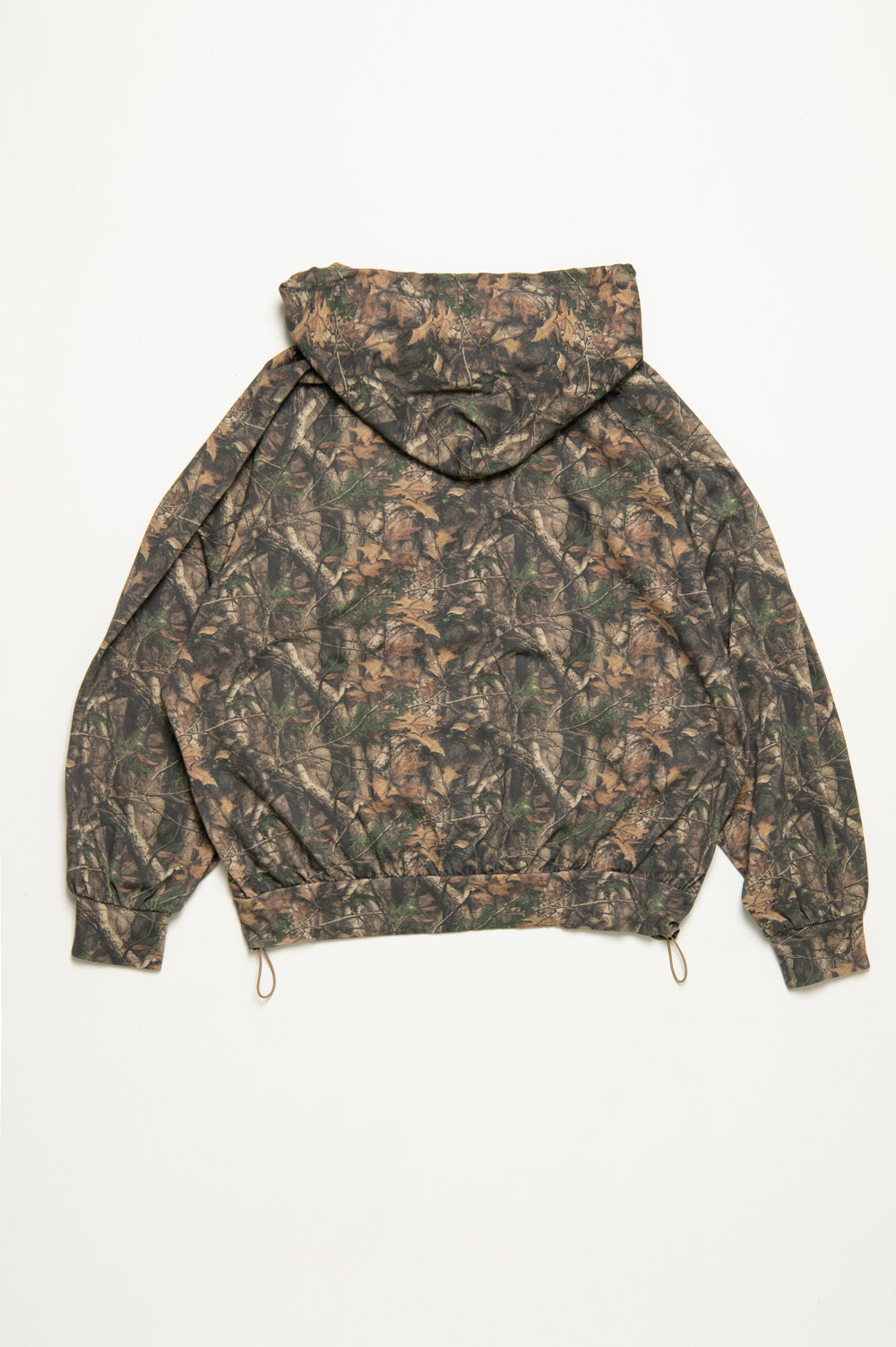 B ICON REAL CAMO ZIP HOODIE