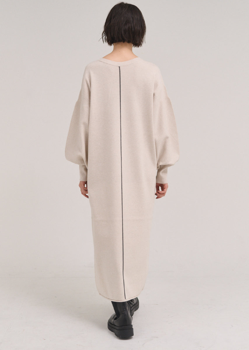 ボリュームスリーブワンピース