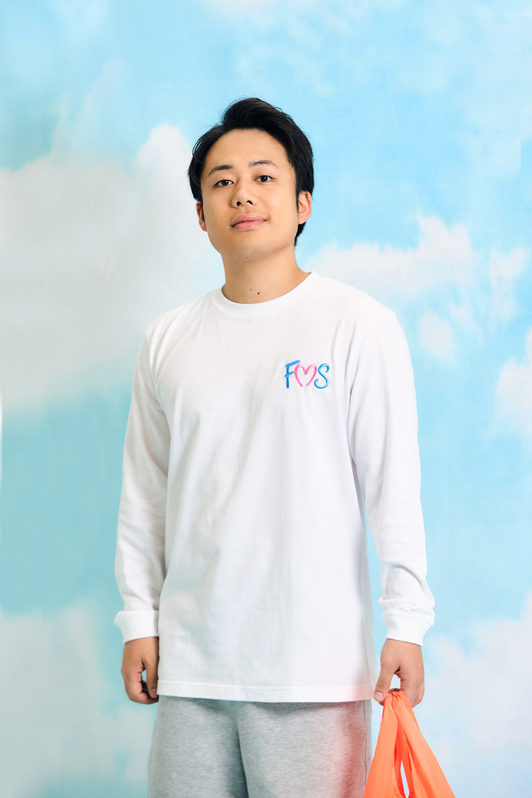 HEART LOGO L/S TEE