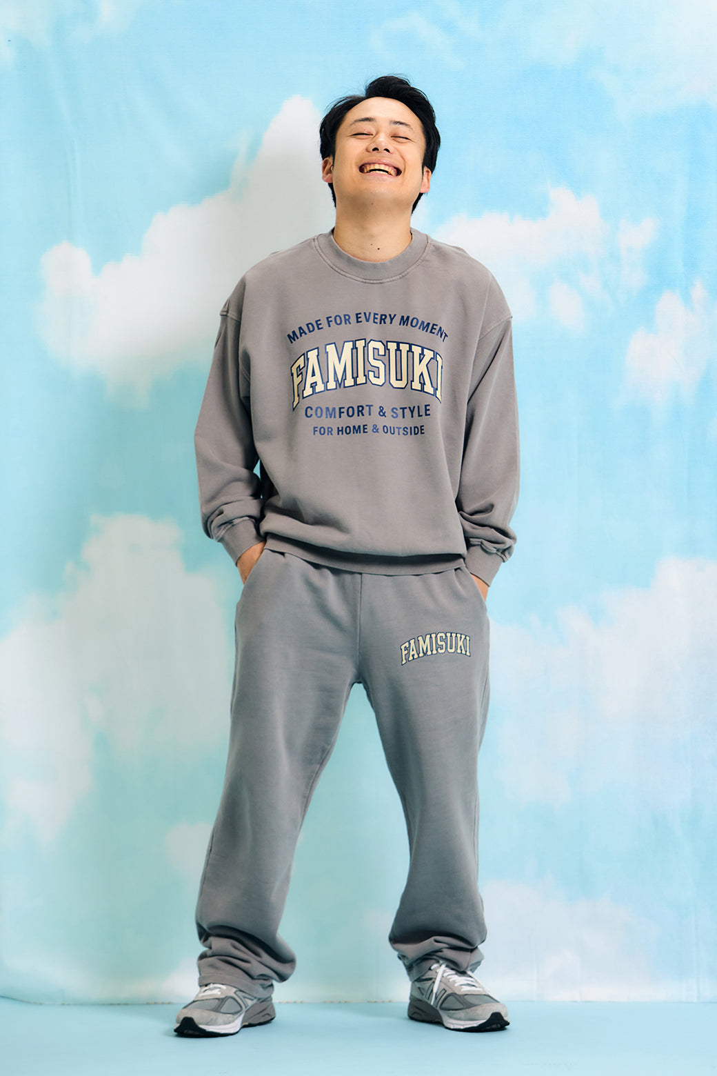 FADE COLLEGE LOGO PANTS