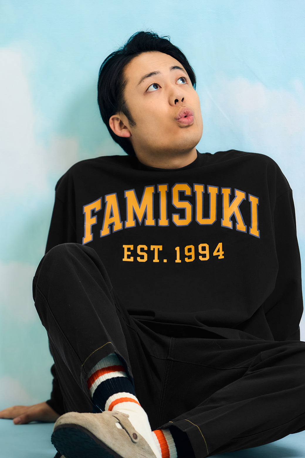 COLLEGE LOGO L/S TEE