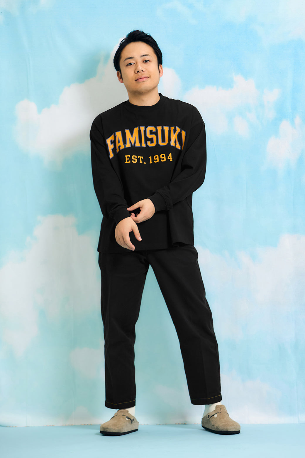 COLLEGE LOGO L/S TEE