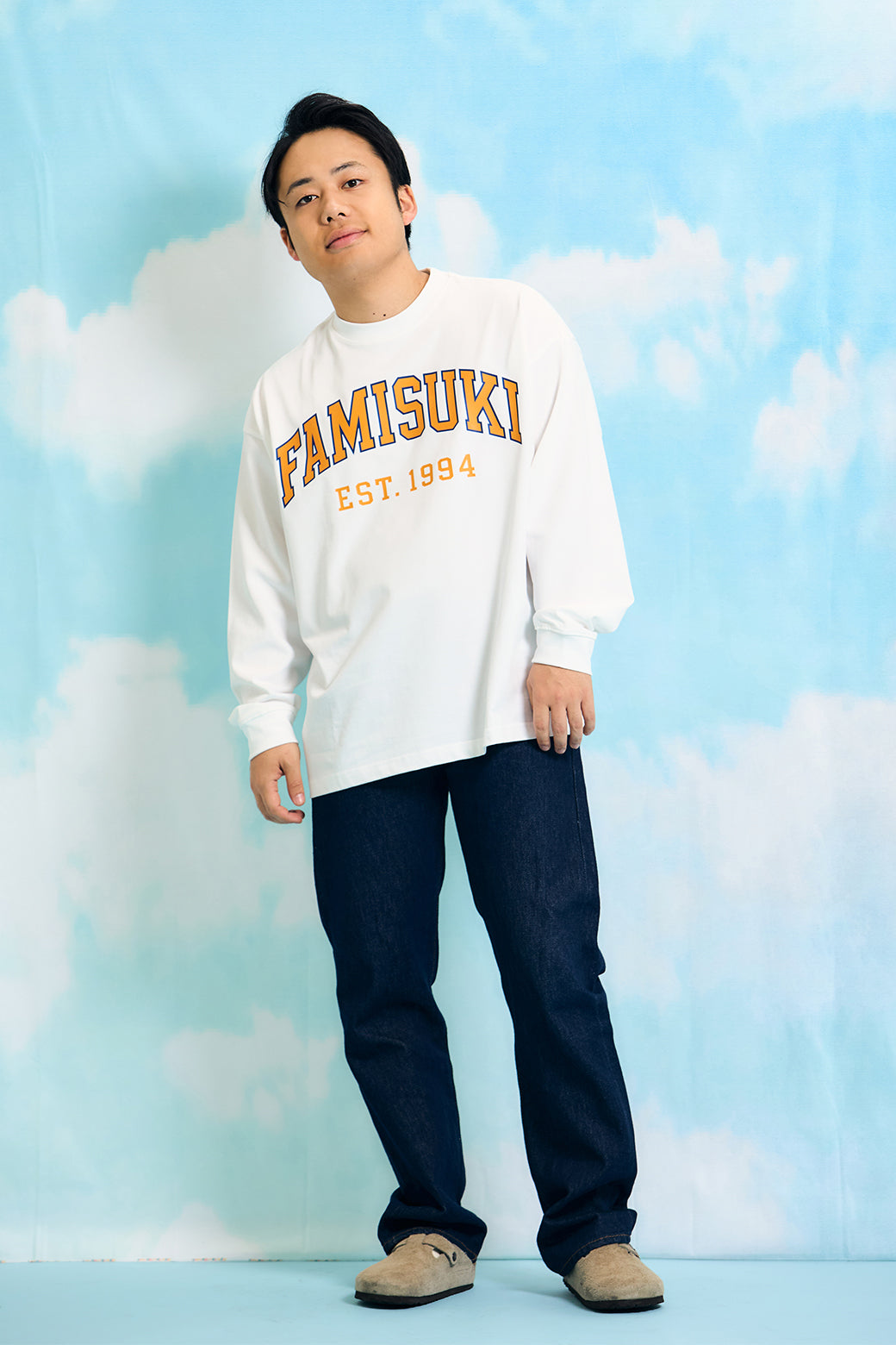 COLLEGE LOGO L/S TEE