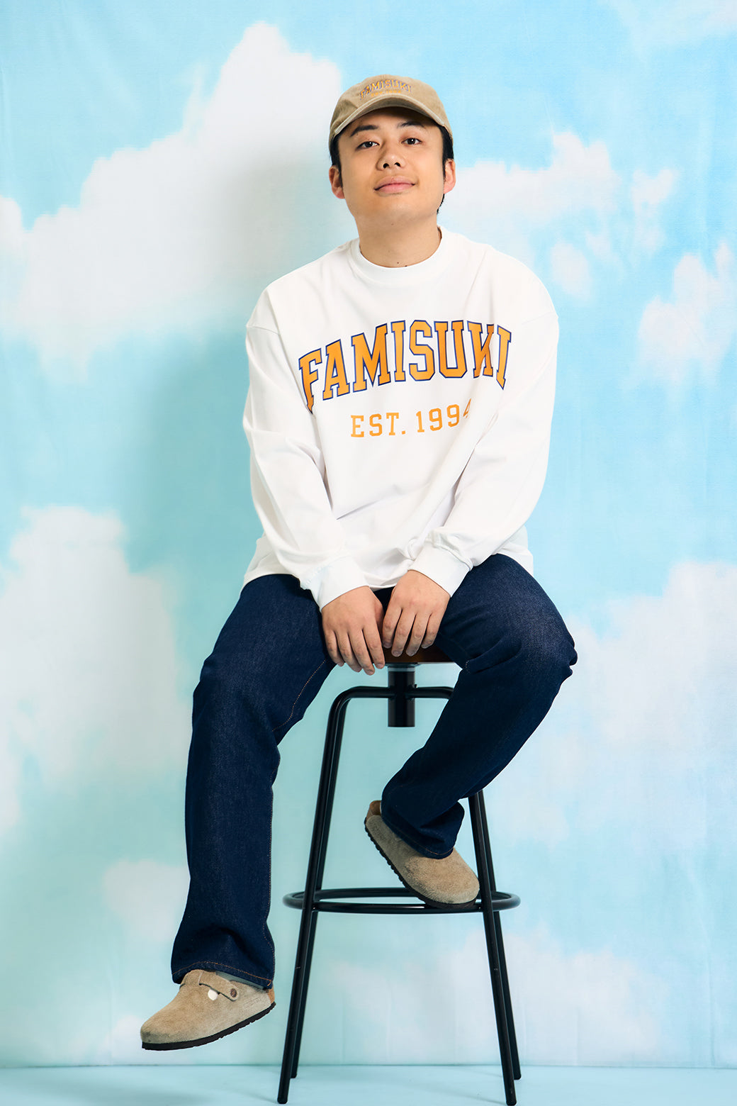 COLLEGE LOGO L/S TEE