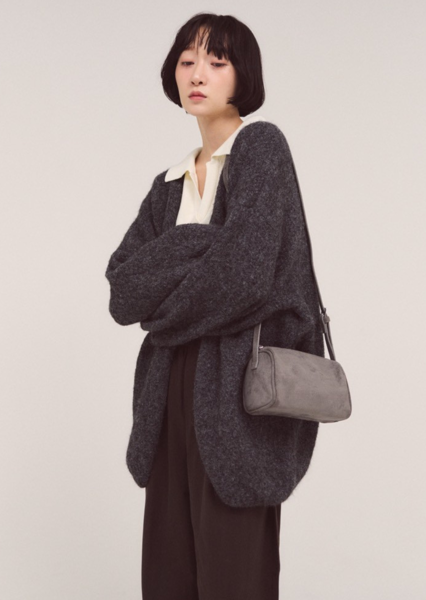 フェイクスエードミニボストンBAG