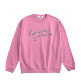 BORDERLESS GRADATION LOGO PULLOVER