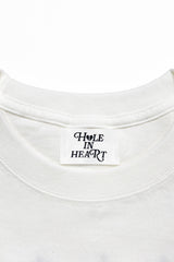 HOLE IN HEART OLD ENGLISH TEE