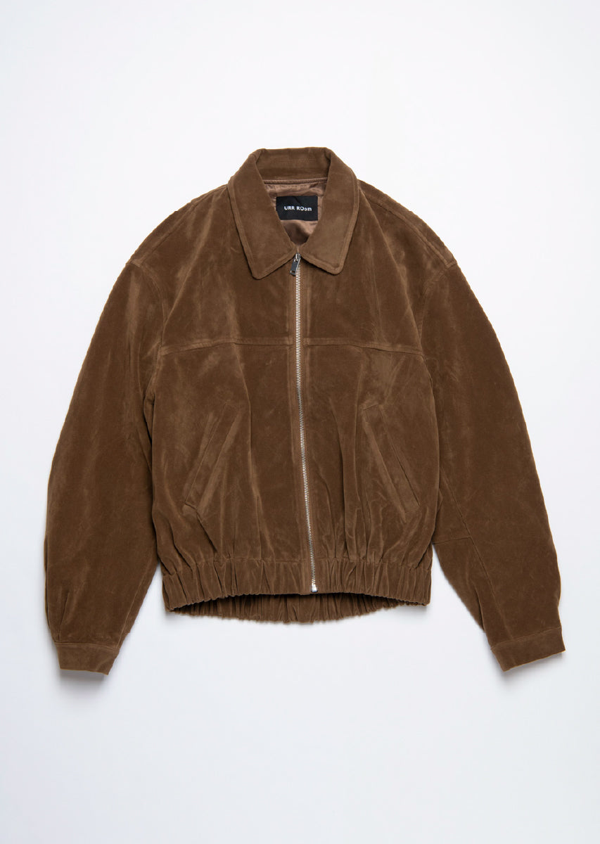 フェイクスウェードブルゾン