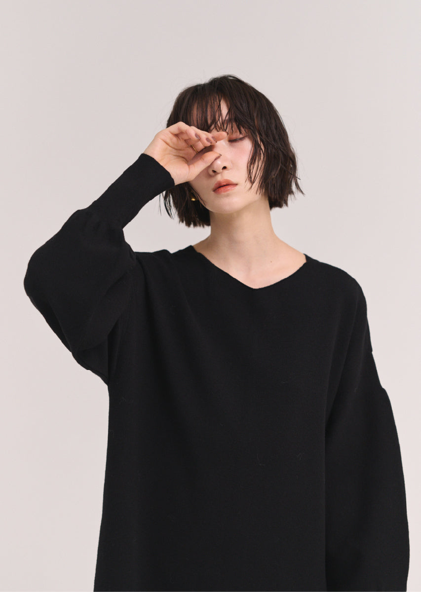 ボリュームスリーブワンピース