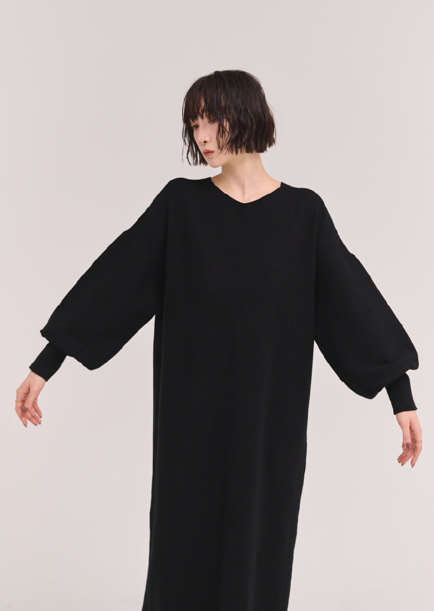 ボリュームスリーブワンピース