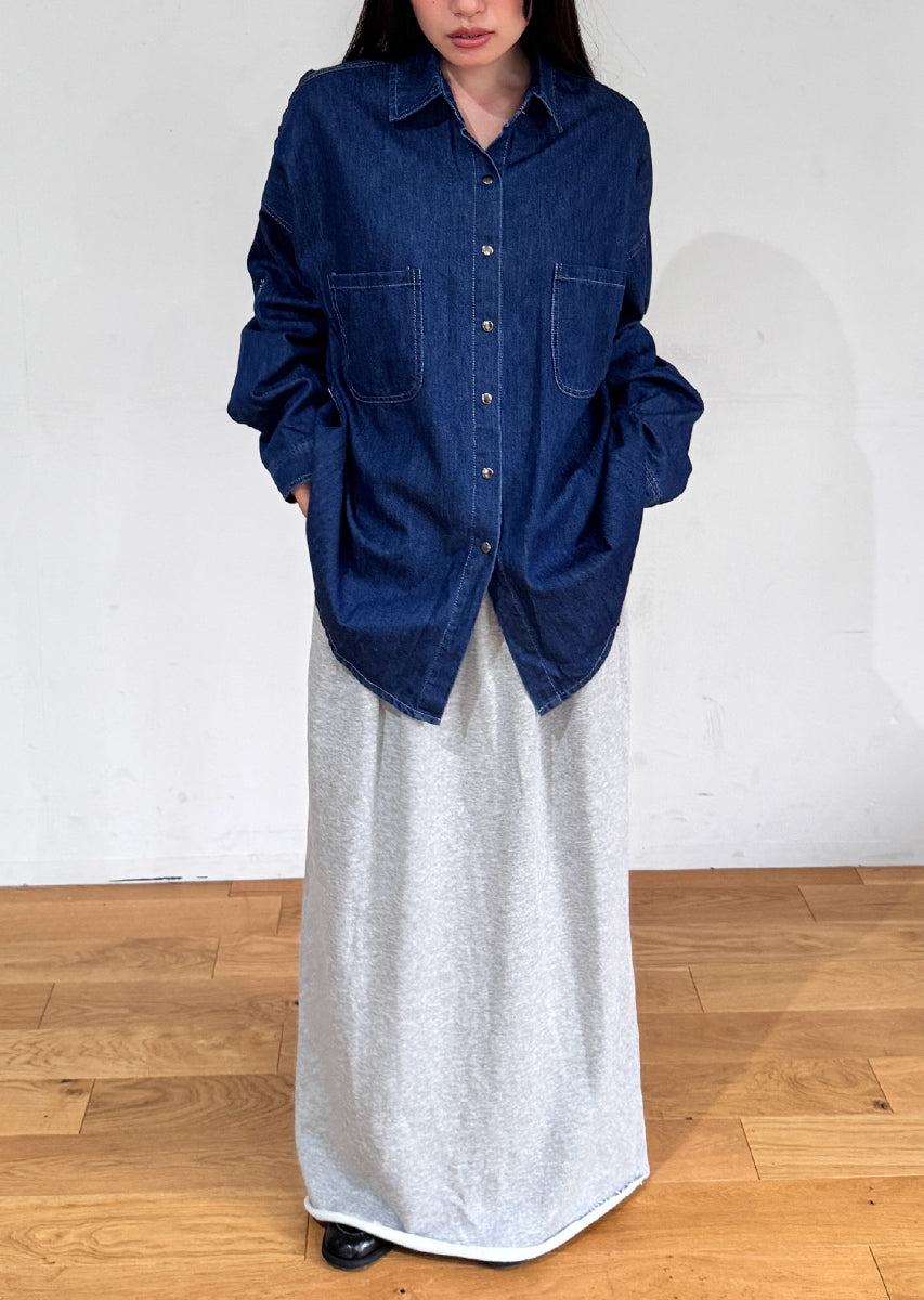 デニムオーバーシャツ