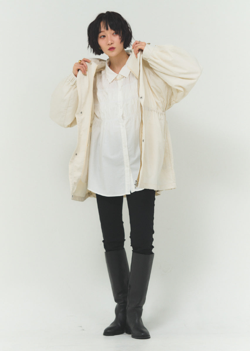 ナイロンミディマウンテンパーカー