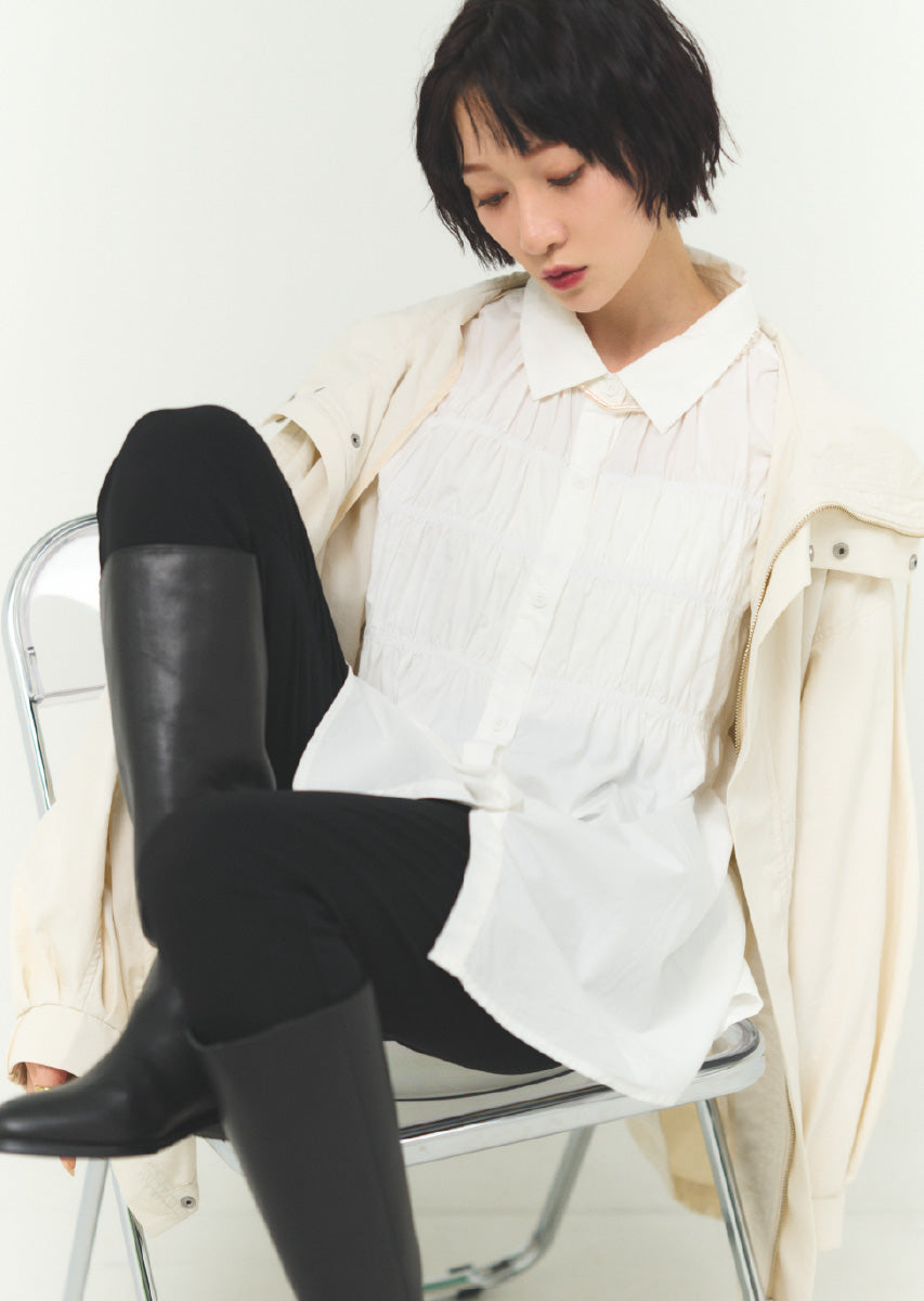 ナイロンミディマウンテンパーカー