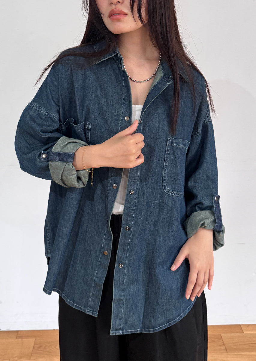 デニムオーバーシャツ