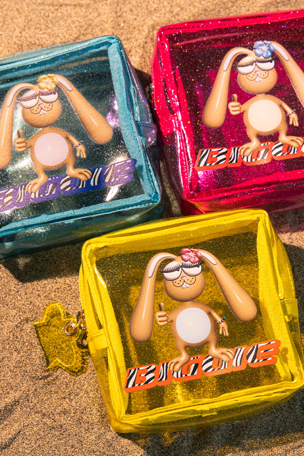 GAL BIGGIE CLEAR POUCH