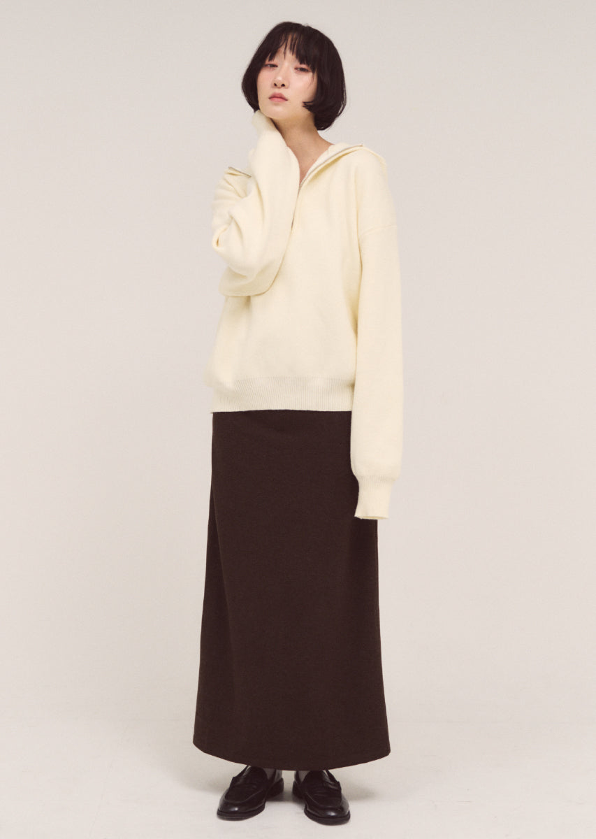 ウォームジャージートレートロングスカート