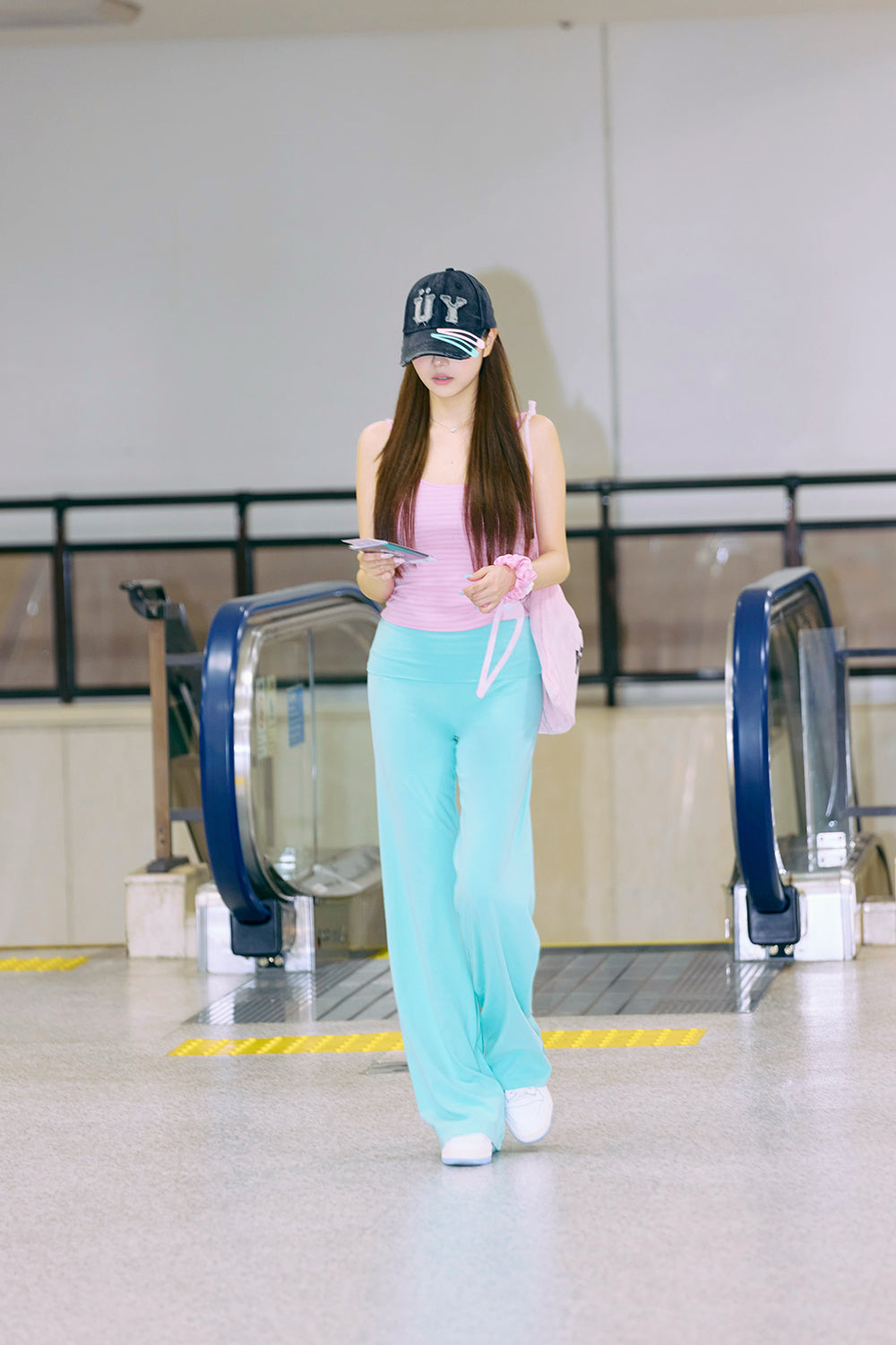 Pin set Patchwork cap (BLACK)