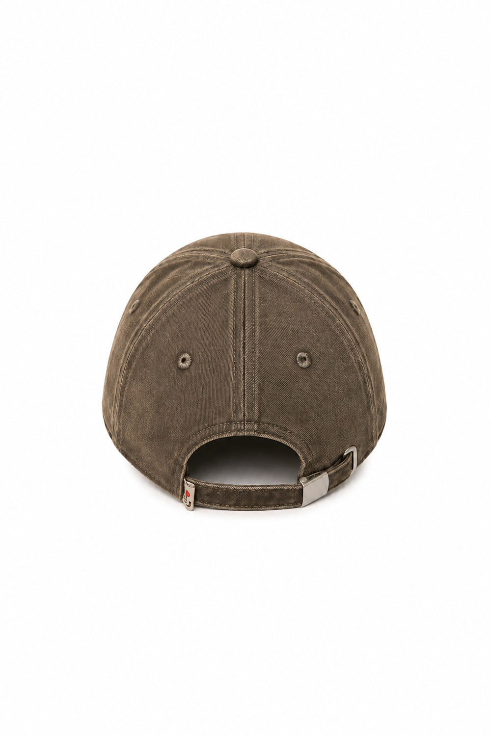 Pin set Patchwork cap＋pouch (BROWN)