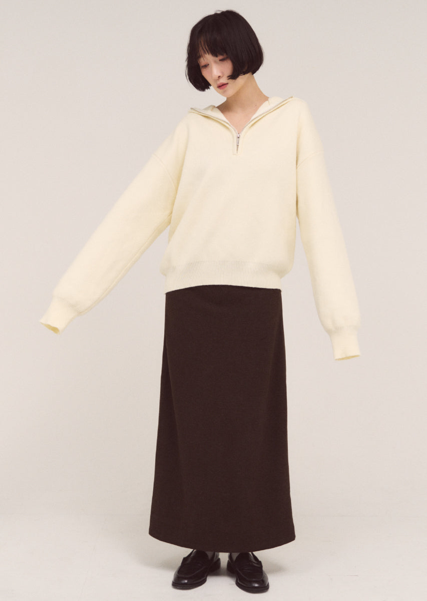 ウォームジャージートレートロングスカート