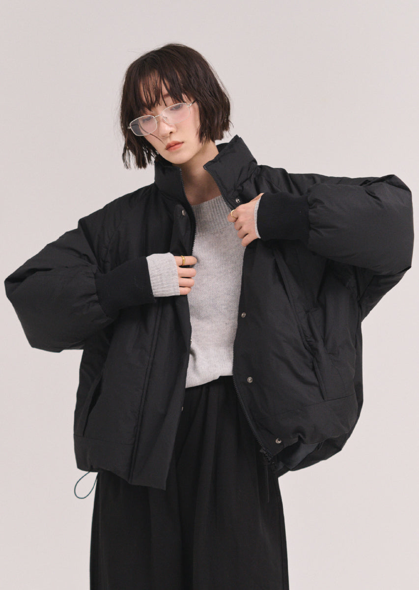 ワッシャーショートブルゾン