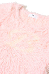 B ICON FUR LIKE KNIT