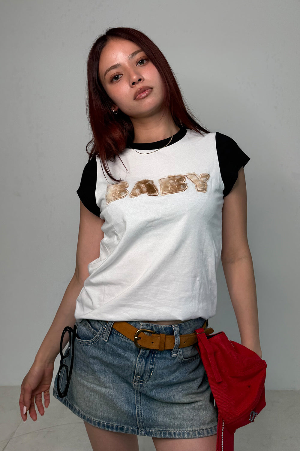 BABY FUR LOGO TEE