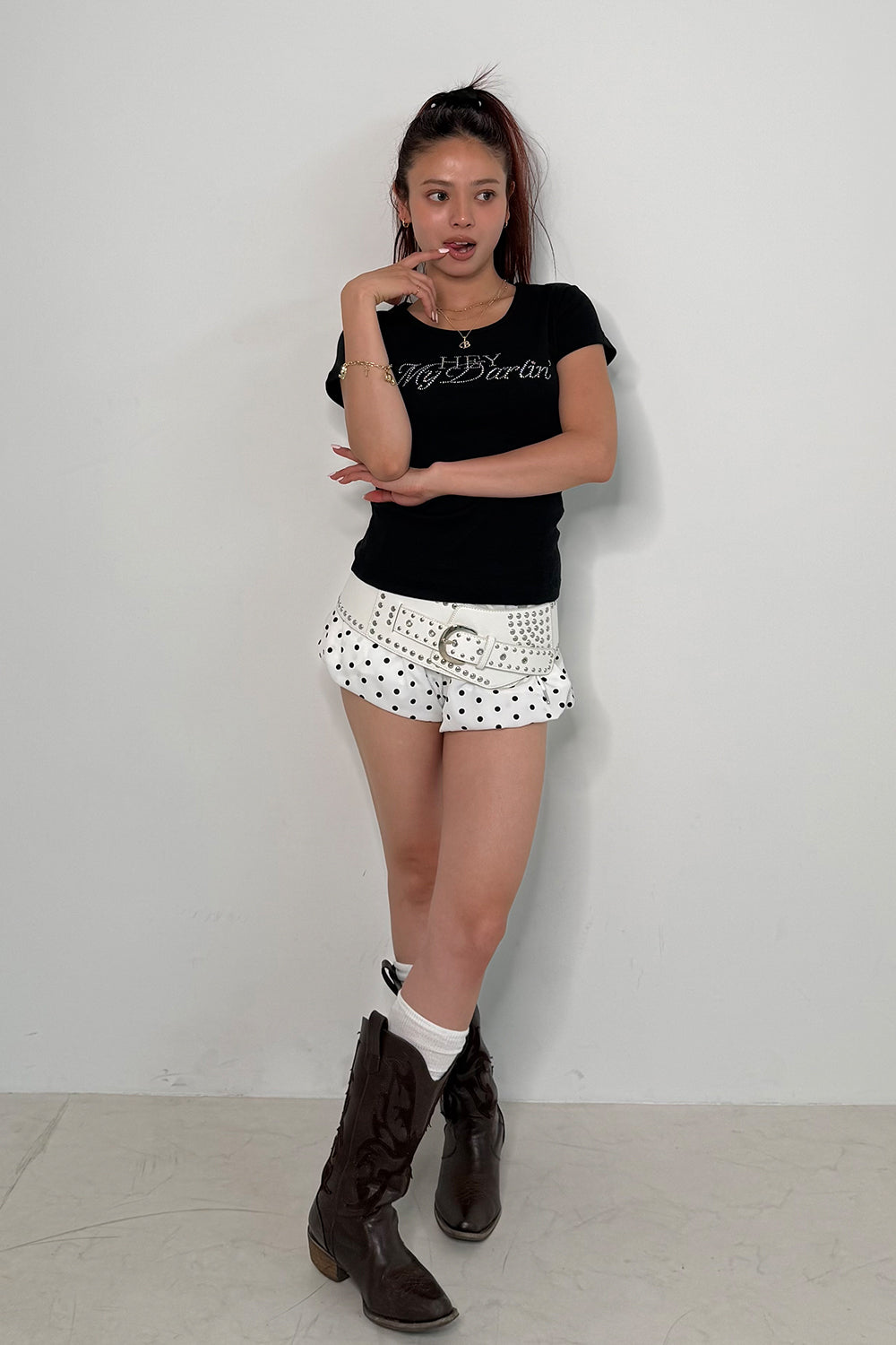 PATTERN BALLOON PANTS