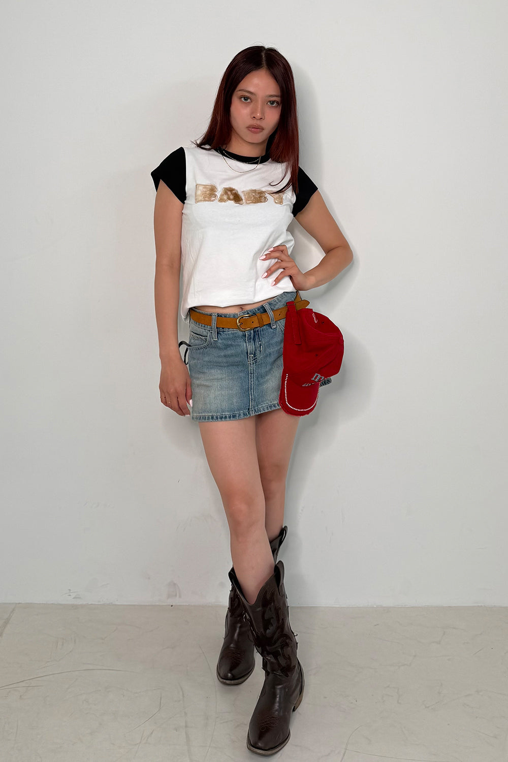 BABY FUR LOGO TEE