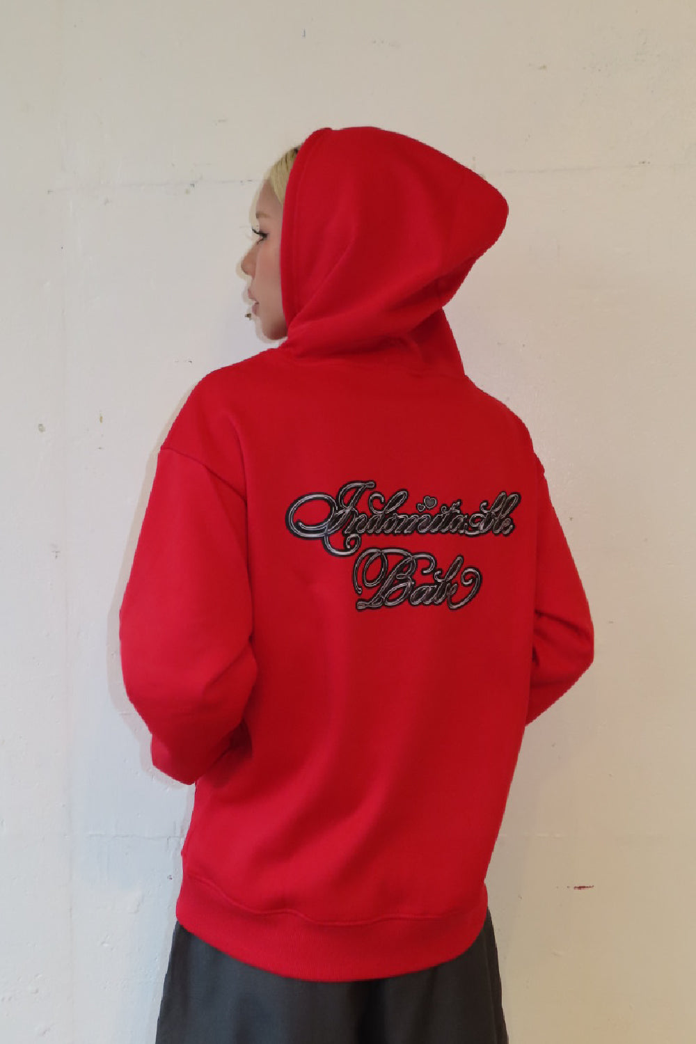 INDOMITABLE BABE ZIP HOODIE