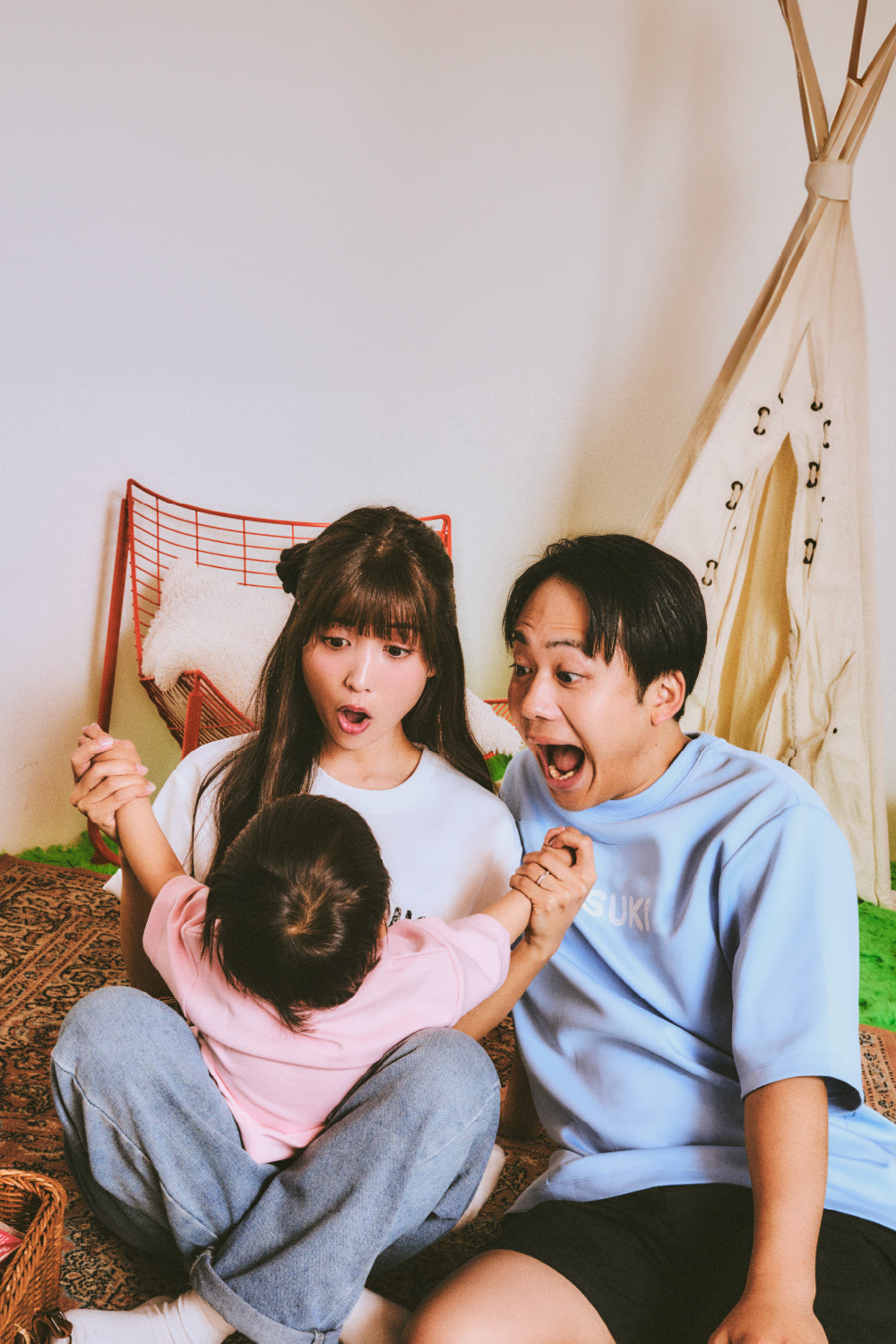 【KIDS】BASIC CREW NECK TEE