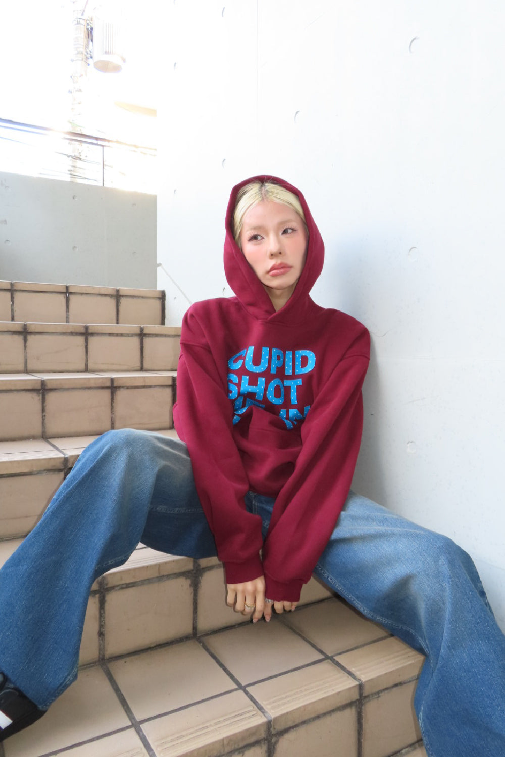 CUPID SHOT ME IN LOVE HOODIE