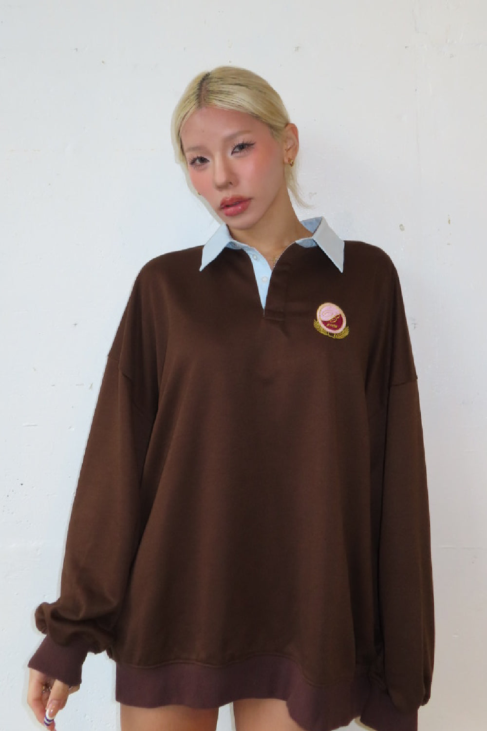 EMBLEM BIG RUGBY PULLOVER