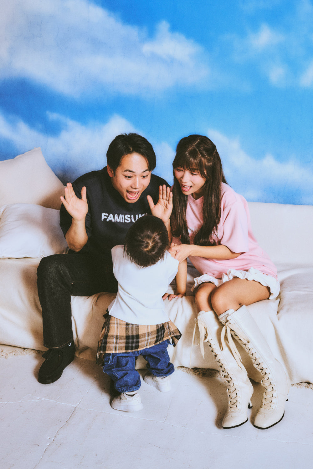 【KIDS】BASIC CREW NECK TEE