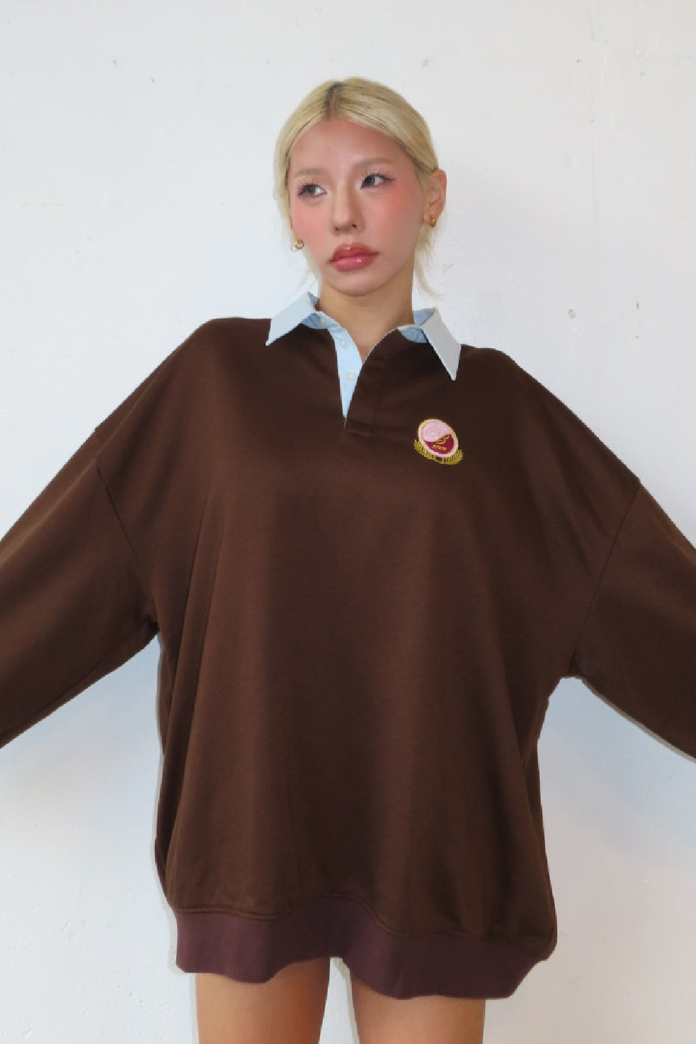 EMBLEM BIG RUGBY PULLOVER