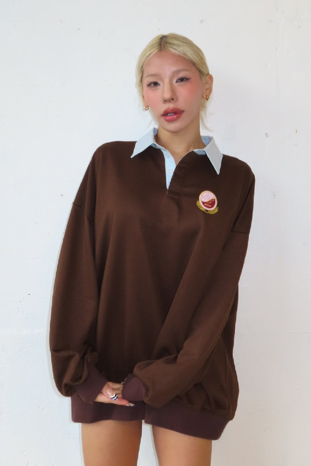 EMBLEM BIG RUGBY PULLOVER